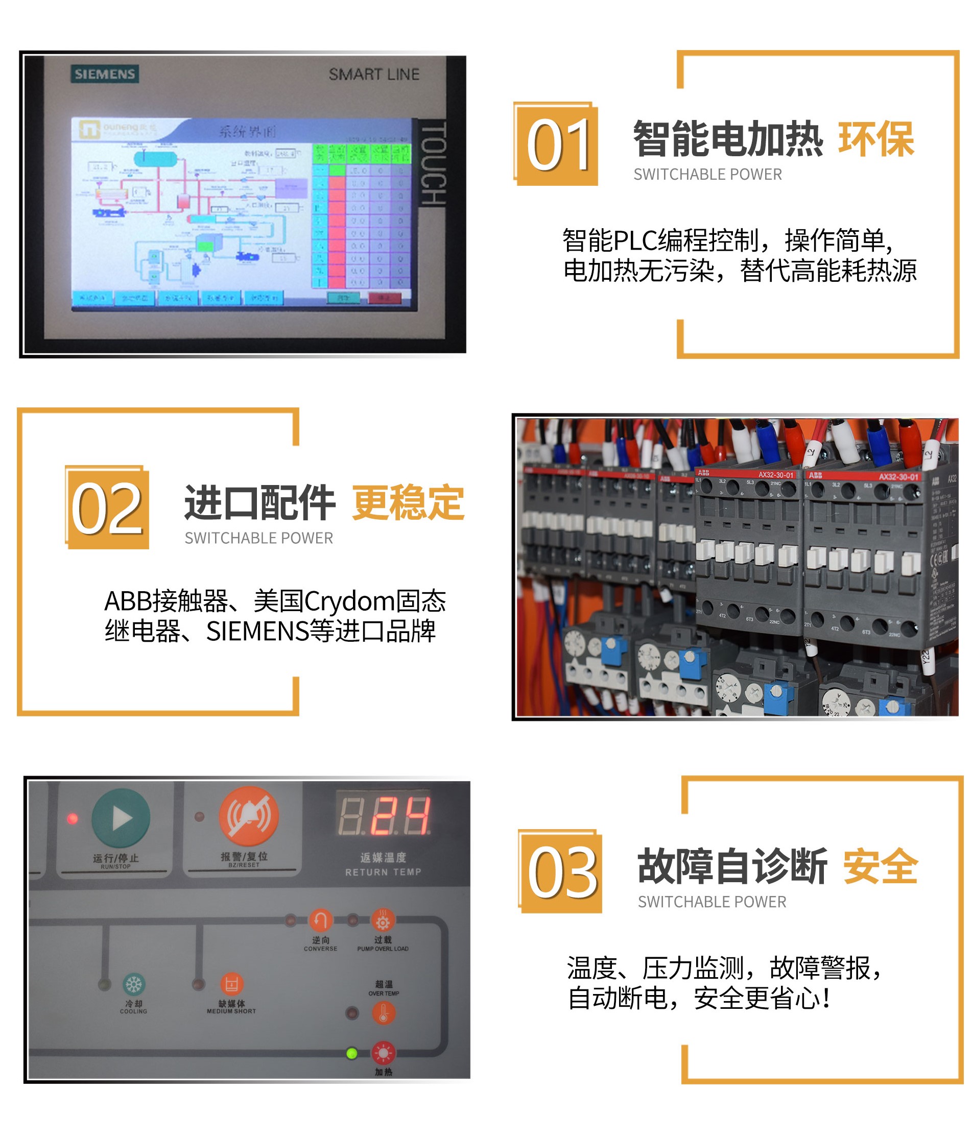 注塑油溫機(jī)優(yōu)勢(shì)